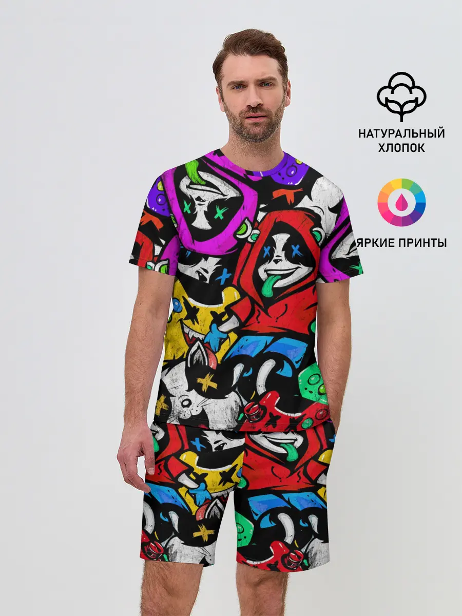 Мужской костюм с шортами / Play