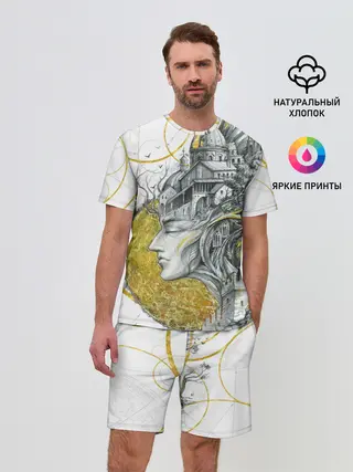 Мужской костюм с шортами / Мечты города