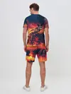 Мужской костюм с шортами / Огненная лиса