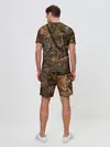 Мужской костюм с шортами / Охотничий камуфляж