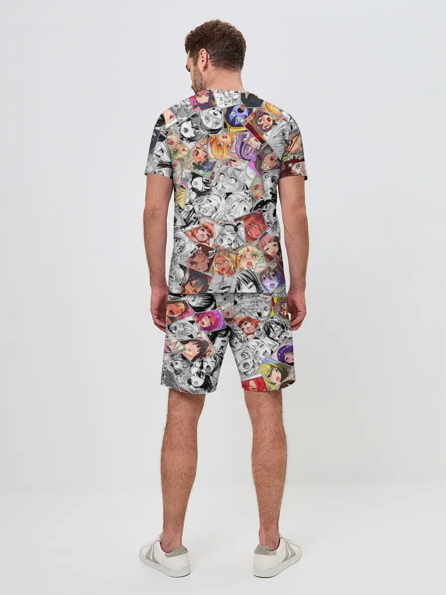 Мужской костюм с шортами / Ahegao завихрение