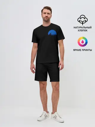 Мужской костюм с шортами / Луна