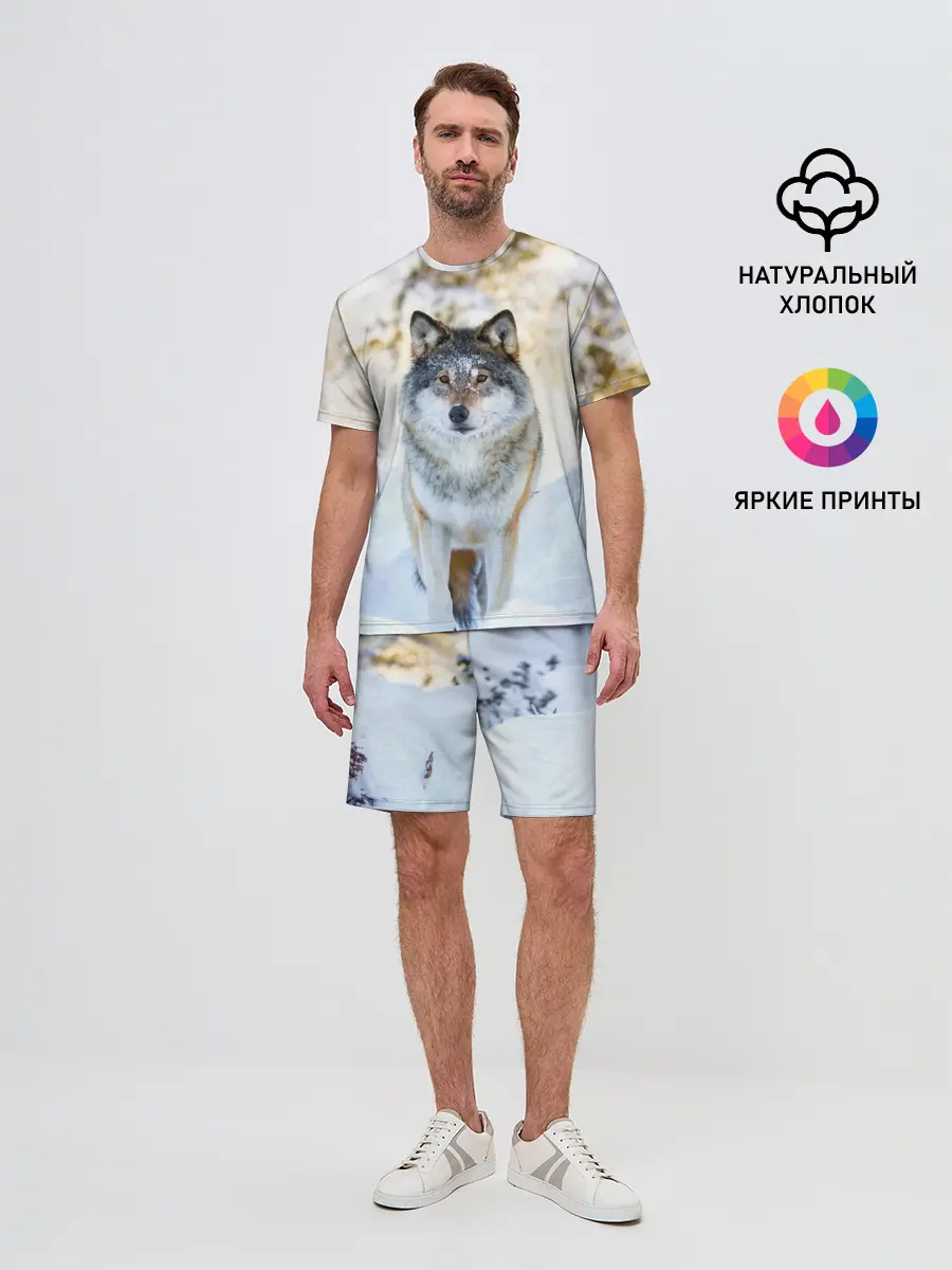 Мужской костюм с шортами / Я зимой