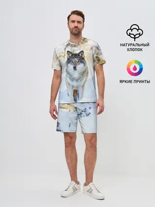 Мужской костюм с шортами / Я зимой