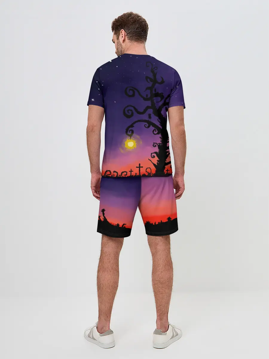 Мужской костюм с шортами / Ночь