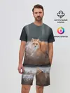 Мужской костюм с шортами / Лиса
