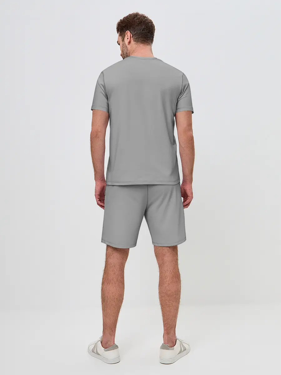 Мужской костюм с шортами / Благородный серый волк