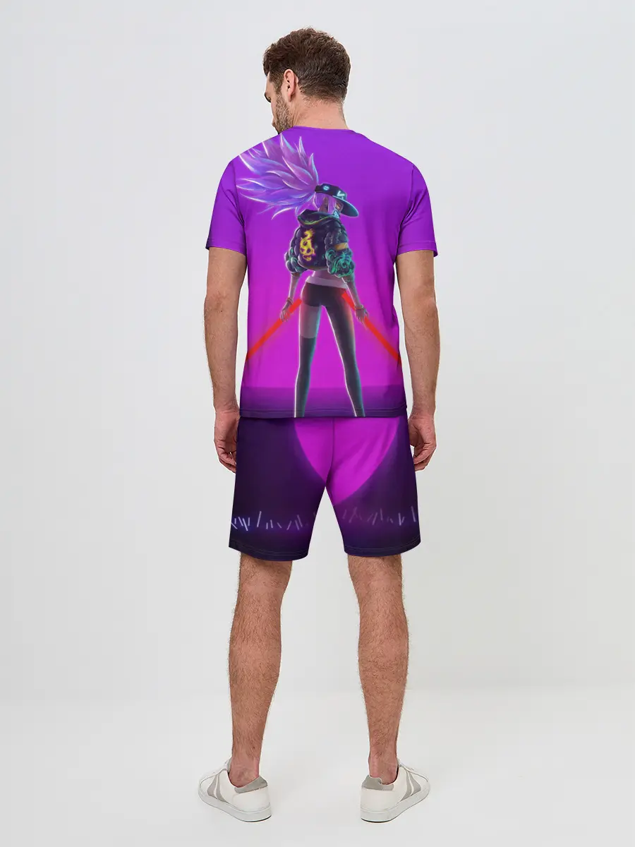 Мужской костюм с шортами / KDA Akali