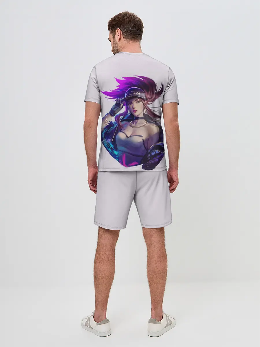 Мужской костюм с шортами / KDA Akali