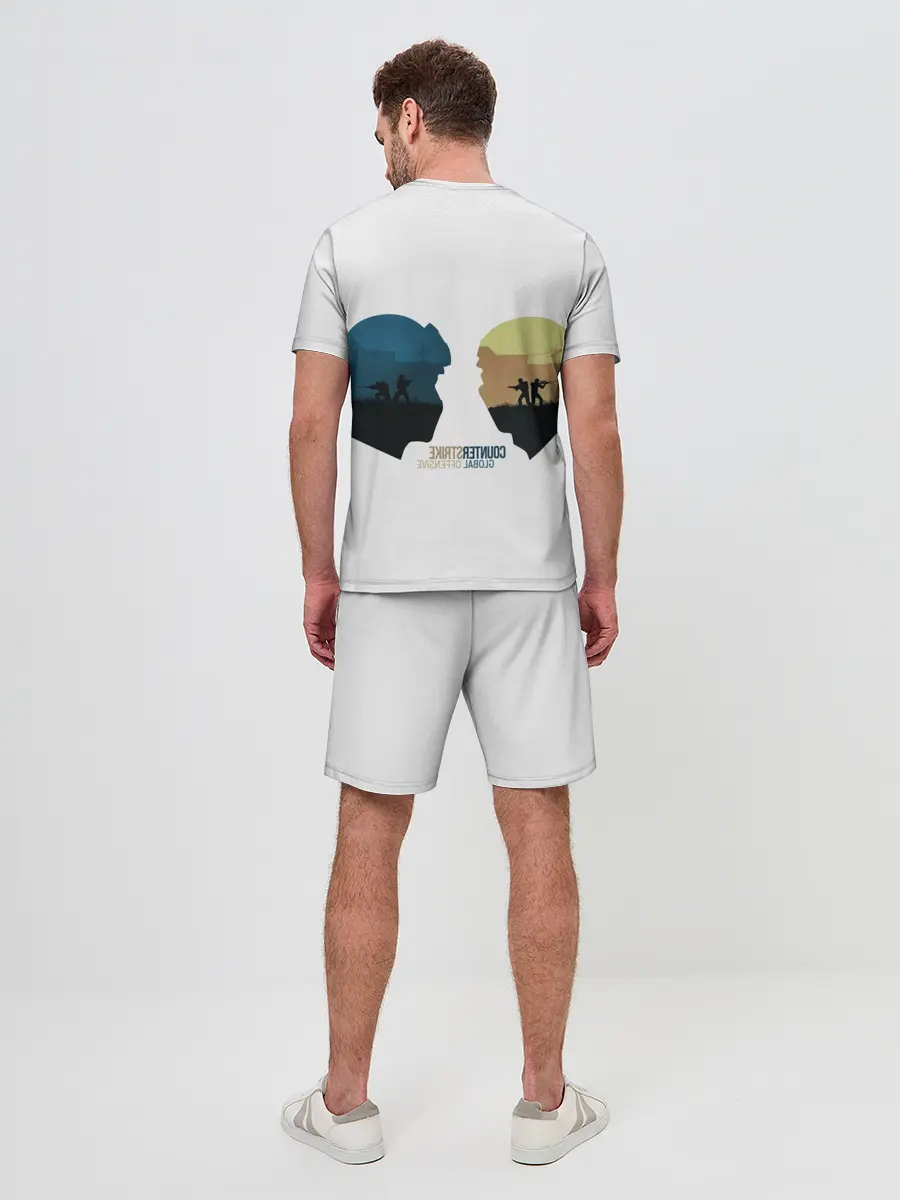 Мужской костюм с шортами / Counter strike