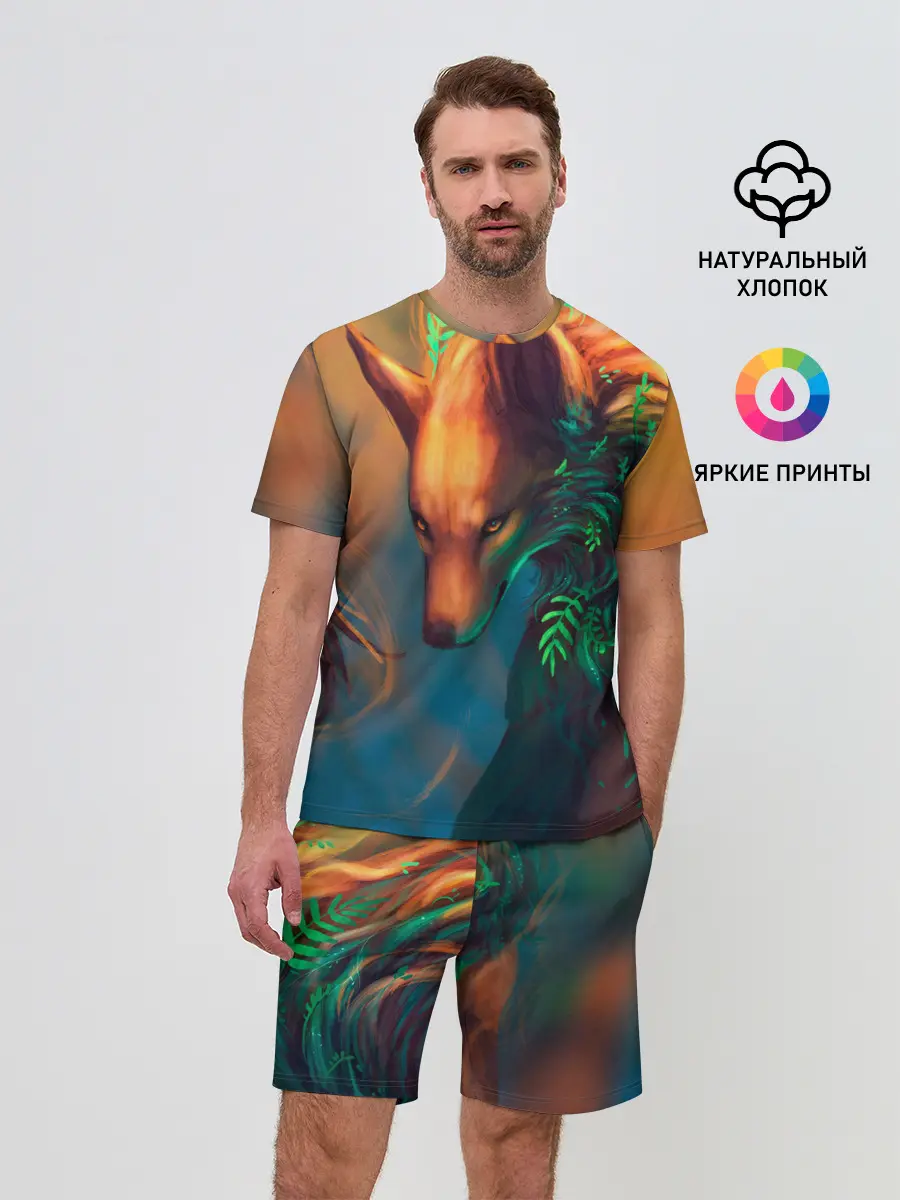 Мужской костюм с шортами / Волшебная лиса