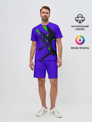 Мужской костюм с шортами / Евангилион