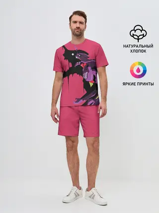 Мужской костюм с шортами / Евангилион