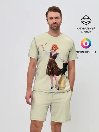 Мужской костюм с шортами / Ход Королевы