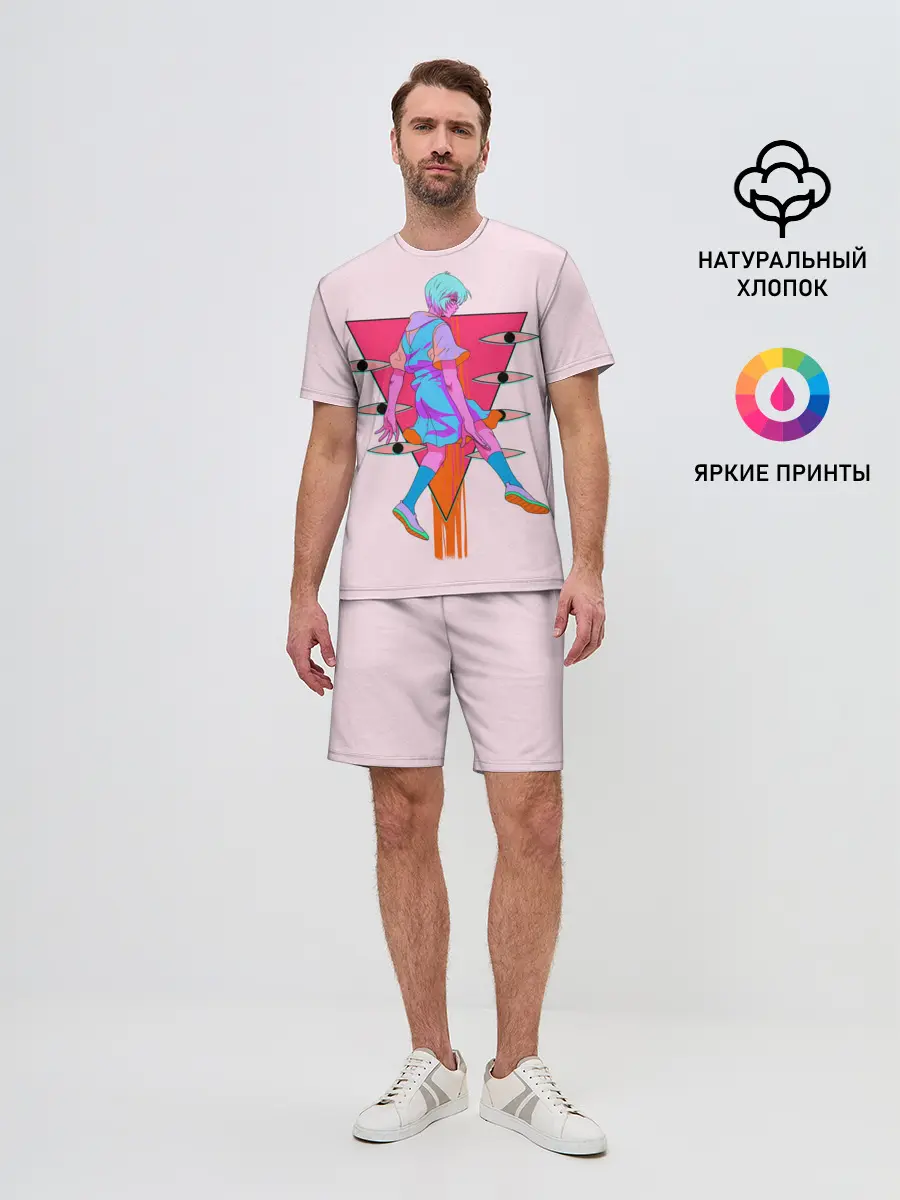 Мужской костюм с шортами / Евангилион