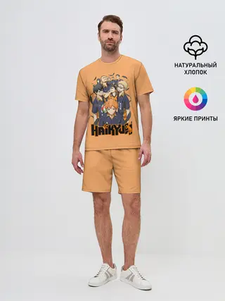 Мужской костюм с шортами / Аниме Волейбол