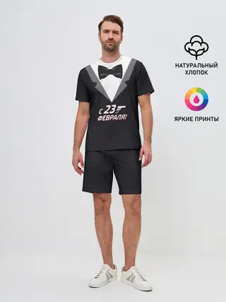 Мужской костюм с шортами / агент 007