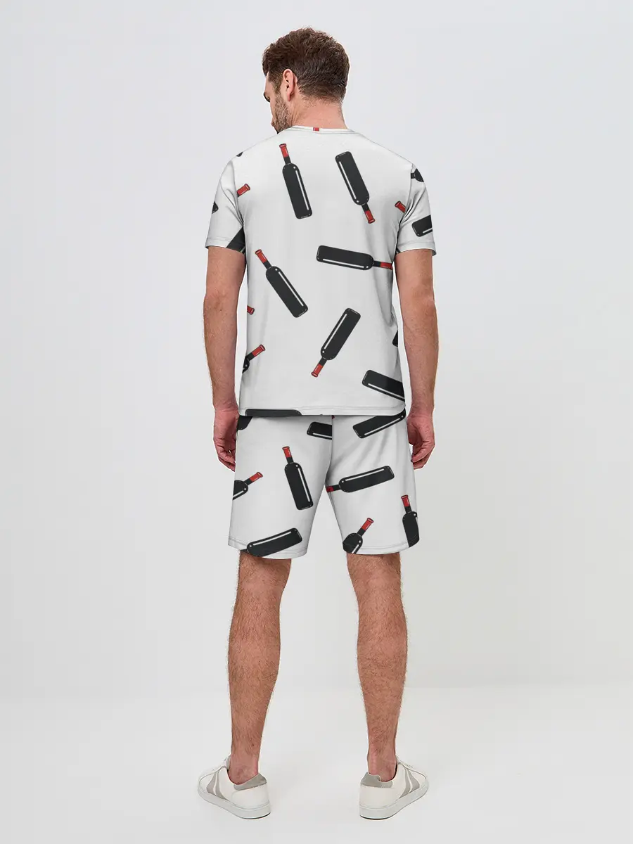 Мужской костюм с шортами / винишко