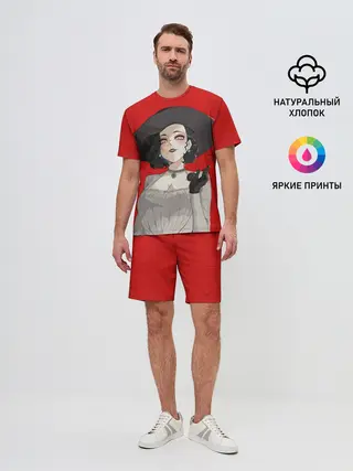 Мужской костюм с шортами / Residen Evil Вампирша village