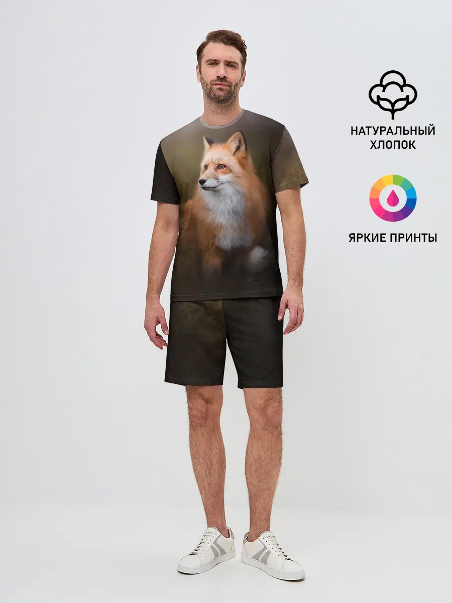 Мужской костюм с шортами / Лиса-охотница