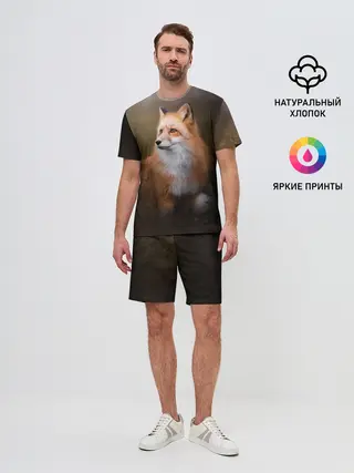 Мужской костюм с шортами / Лиса-охотница