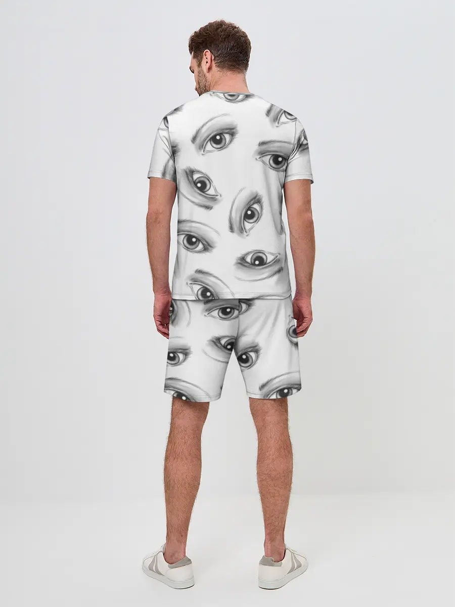 Мужской костюм с шортами / глаза