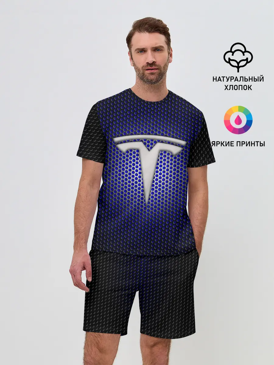 Мужской костюм с шортами / Космические технологии TESLA