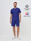 Мужской костюм с шортами / Синий