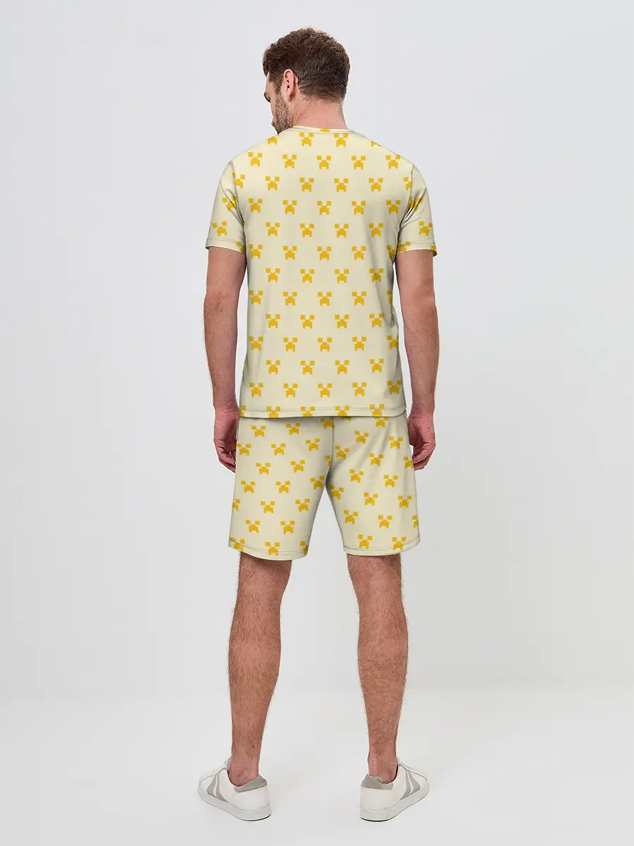 Мужской костюм с шортами / Minecraft THE GHAST