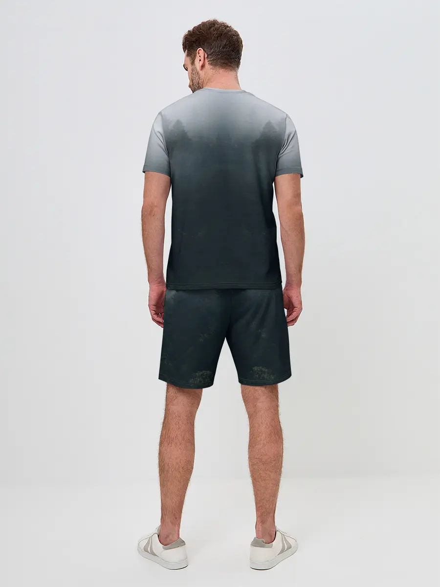 Мужской костюм с шортами / руны