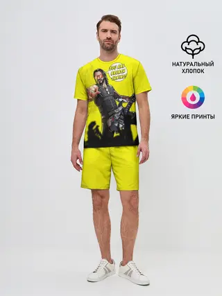 Мужской костюм с шортами / Cyberpunk 2077 | Breathtaking