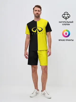 Мужской костюм с шортами / INFINITI logo