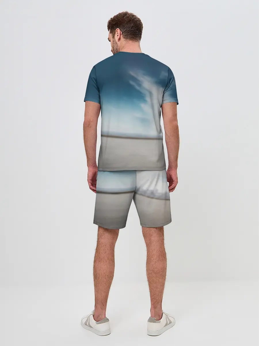 Мужской костюм с шортами / Tesla Model 3