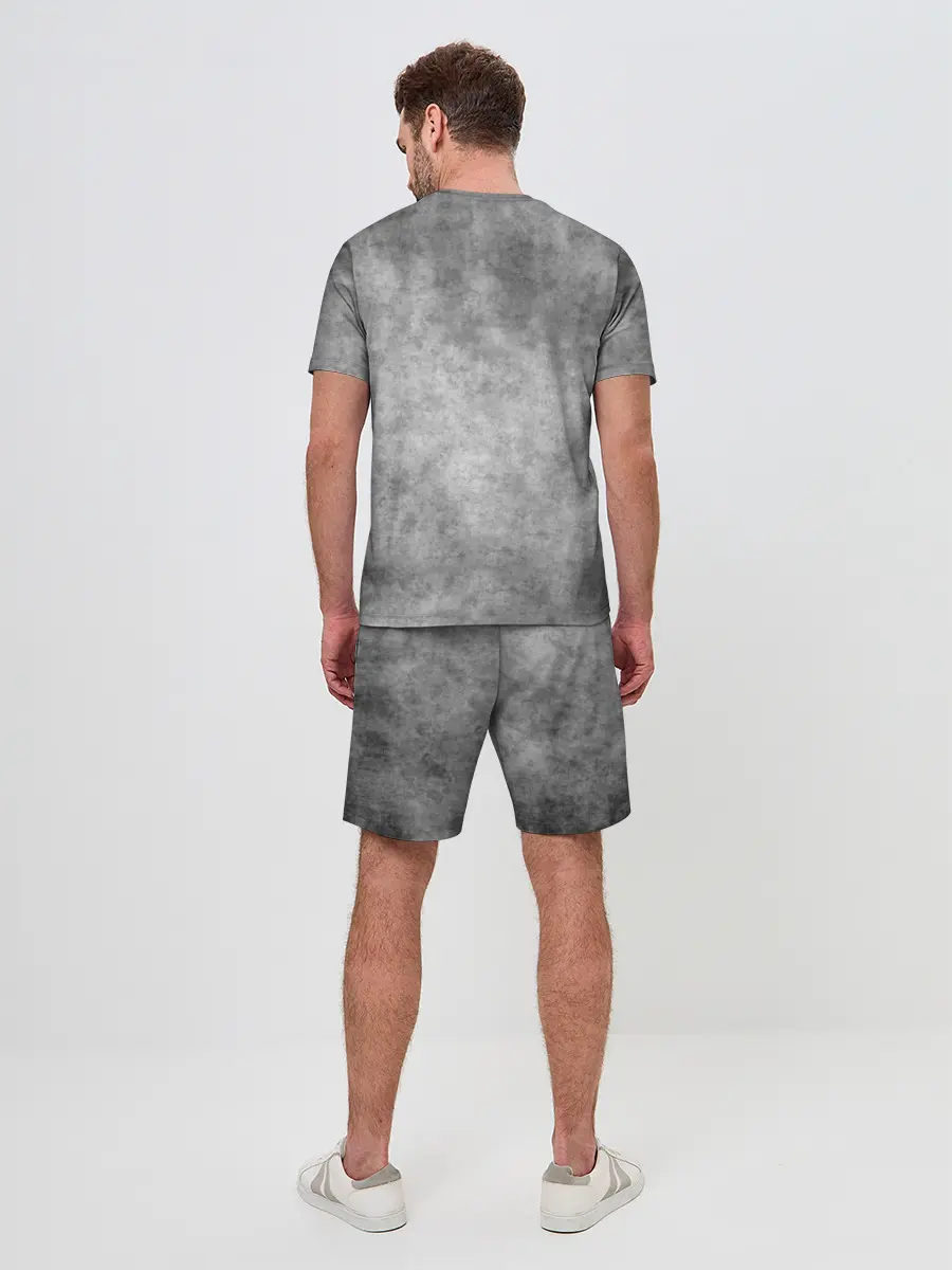 Мужской костюм с шортами / Енот