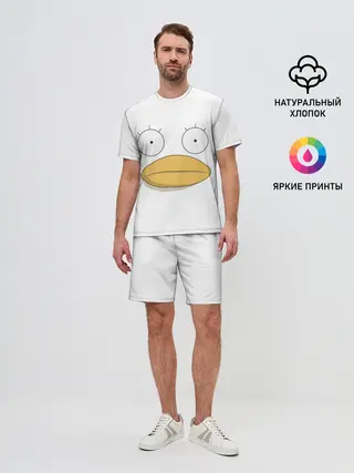 Мужской костюм с шортами / Гинтама Элизабет