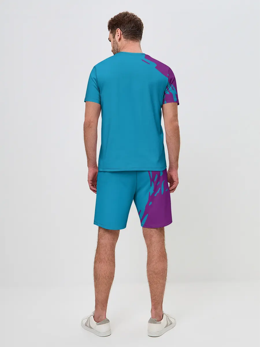 Мужской костюм с шортами / Гинтоки кот