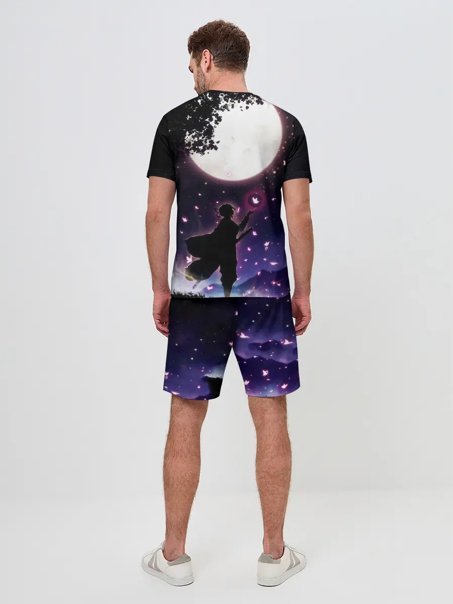 Мужской костюм с шортами / Шинобу Кочо Клинок демонов