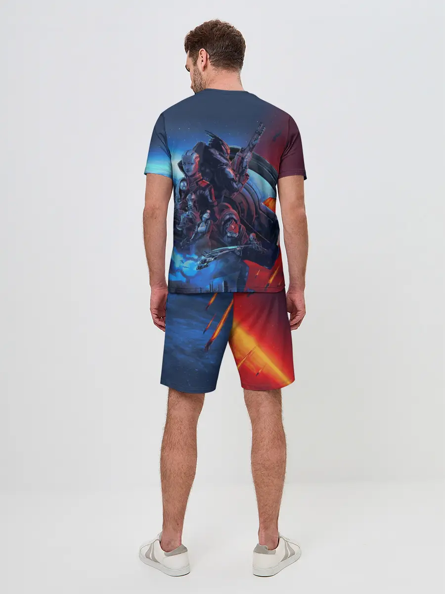 Мужской костюм с шортами / Mass EFFECT Legendary ed