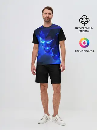 Мужской костюм с шортами / Валорант