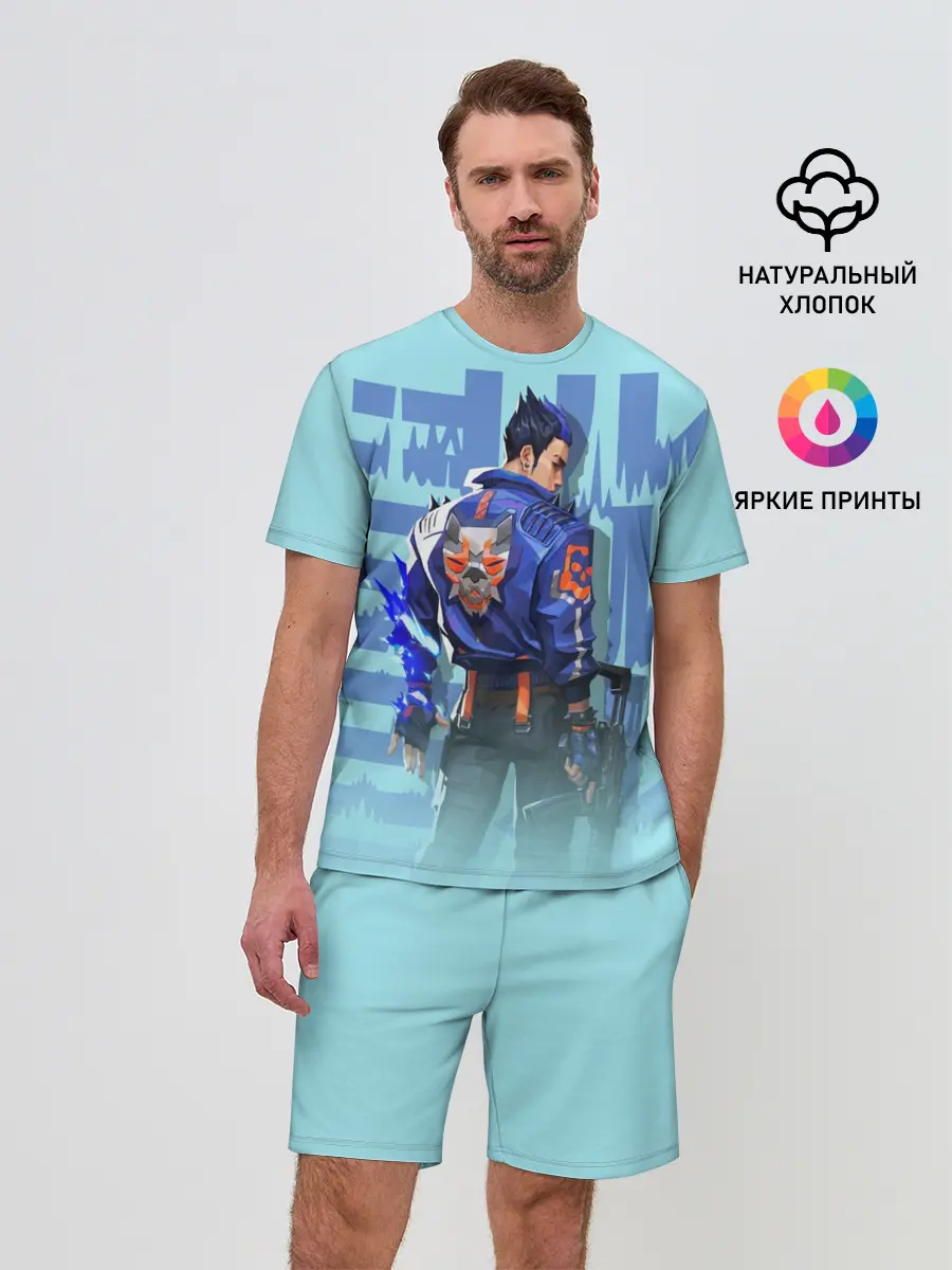 Мужской костюм с шортами / ВАЛОРАНТ