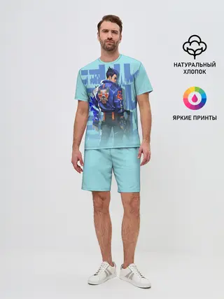 Мужской костюм с шортами / ВАЛОРАНТ