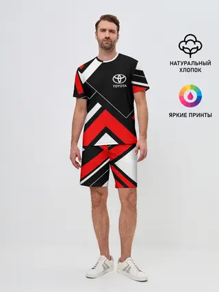 Мужской костюм с шортами / Toyota