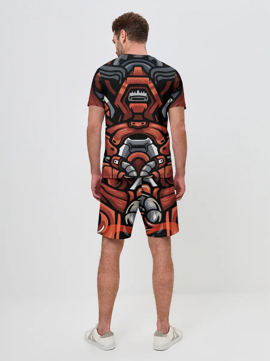 Мужской костюм с шортами / Cyber Samurai