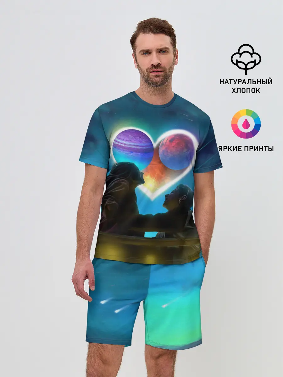 Мужской костюм с шортами / Ваня Дмитриенко Венера-Юпитер