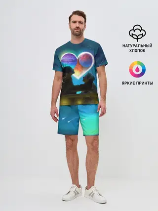 Мужской костюм с шортами / Ваня Дмитриенко Венера-Юпитер