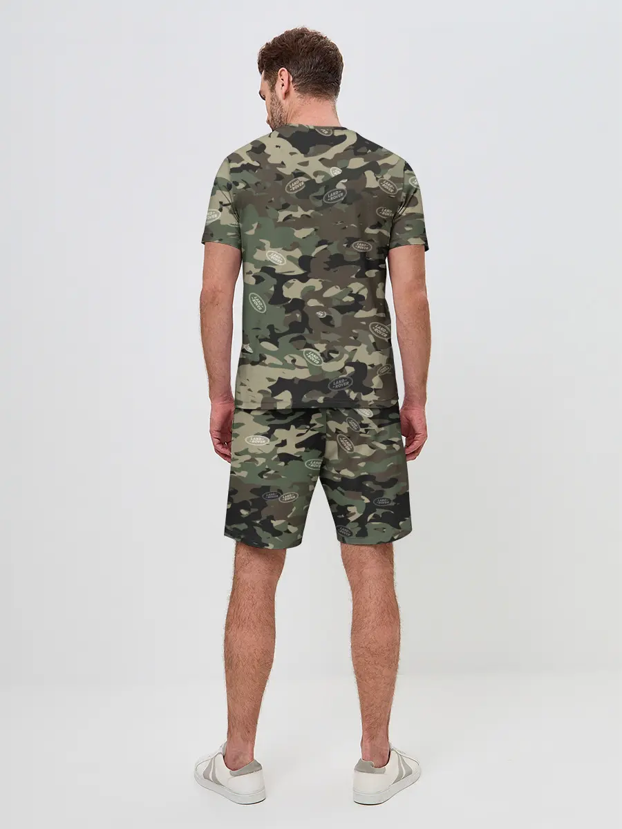 Мужской костюм с шортами / Камуфляж Land Rover