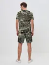 Мужской костюм с шортами / Камуфляж Land Rover