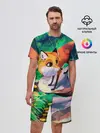 Мужской костюм с шортами / Лисичка