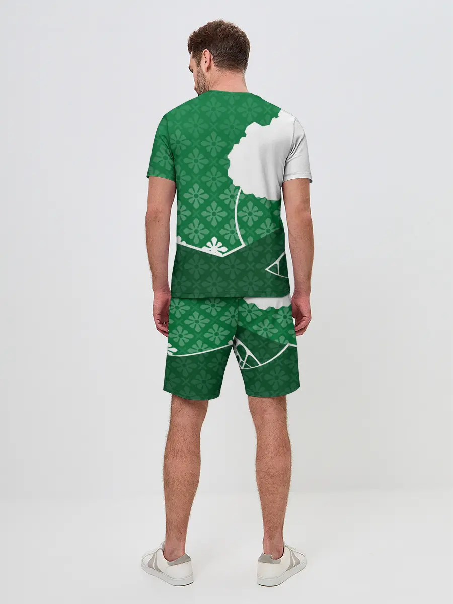 Мужской костюм с шортами / Дерево