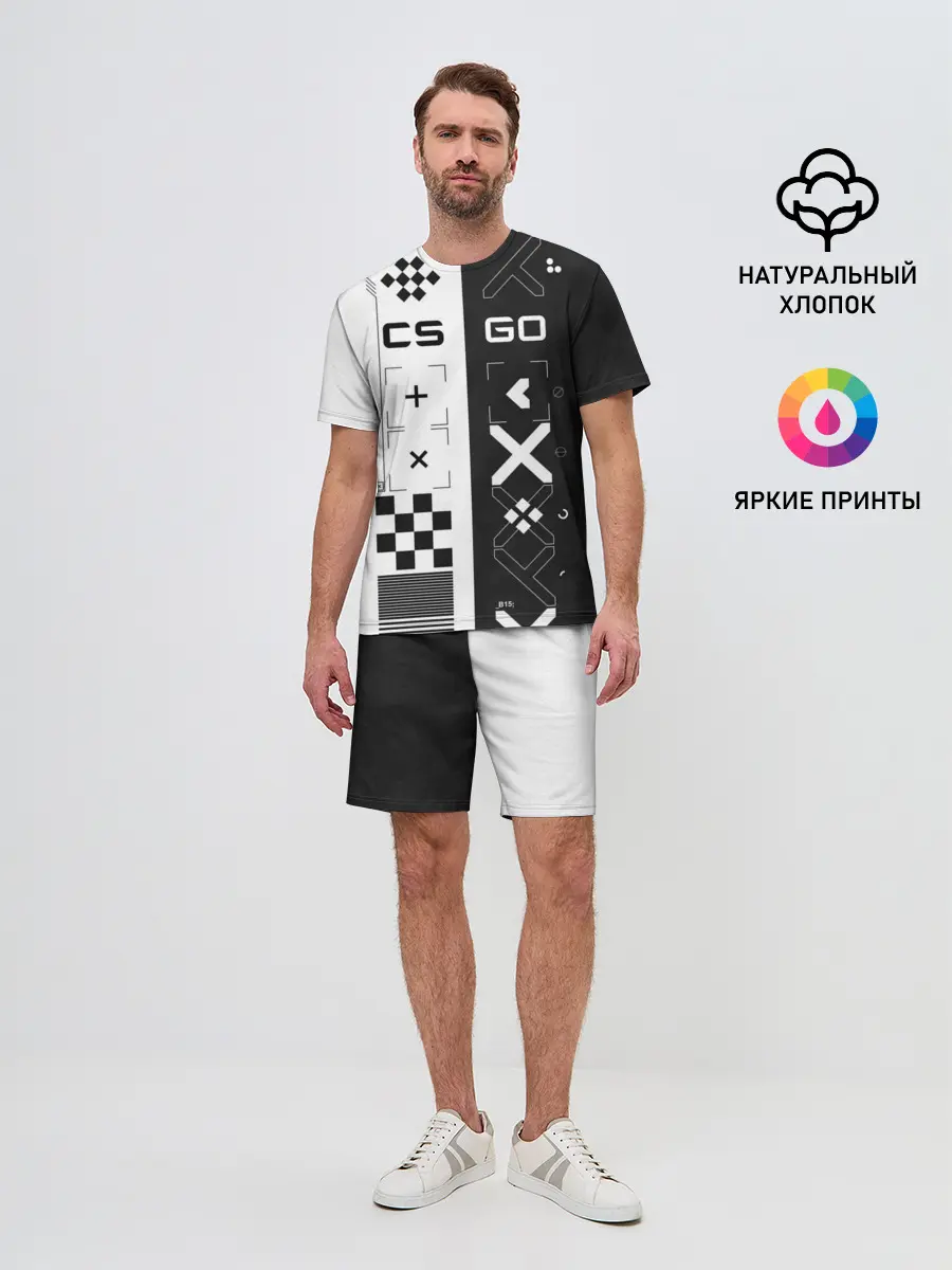 Мужской костюм с шортами / Printstream | Поток информации